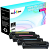 Canon 131 Black & Color Compatible Toner Cartridge Set