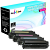 Canon 118 Black & Color Compatible Toner Cartridge Set