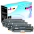 Canon 055H Black & Color Compatible Toner Cartridge Set (Without Chip)