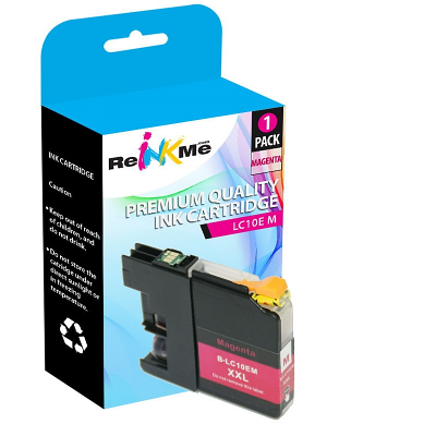 Brother LC10EM Magenta Super High Yield Compatible Ink Cartridge