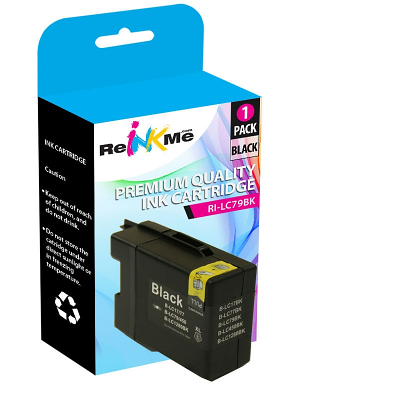 Brother LC79BK Black XXL Series Compatible Ink Cartridge