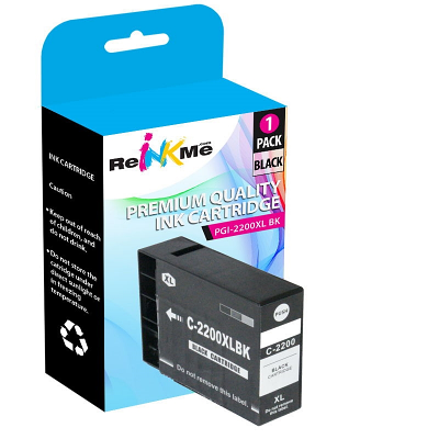 Canon PGI-2200XLBK Black High Yield Compatible Ink Cartridge