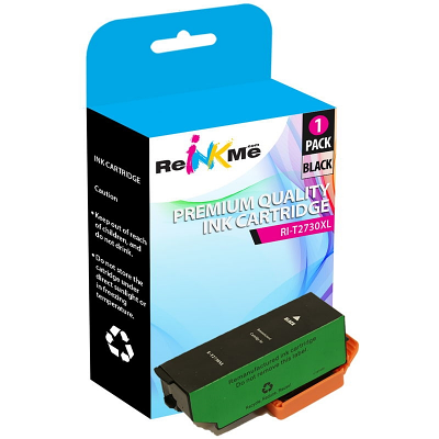 Epson 273XL T273XL020 Black Ink Cartridge - Remanufactured