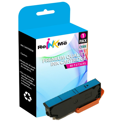 Epson 273XL T273XL220 Cyan Ink Cartridge - Remanufactured