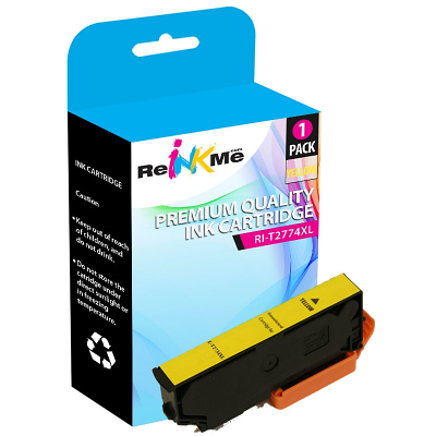 Epson 277XL T277XL420 Yellow Ink Cartridge - Remanufactured