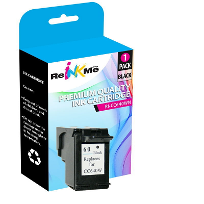 HP 60 CC640WN Black Compatible Ink Cartridge