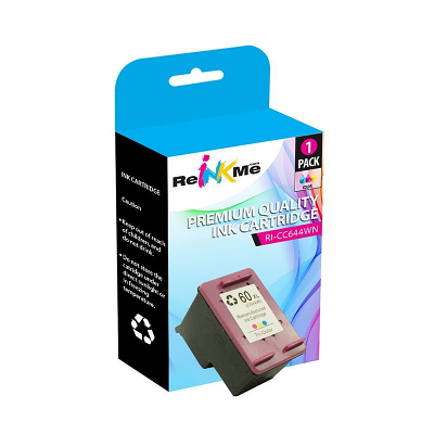 HP 60XL CC644WN Tri-Color Compatible Ink Cartridge