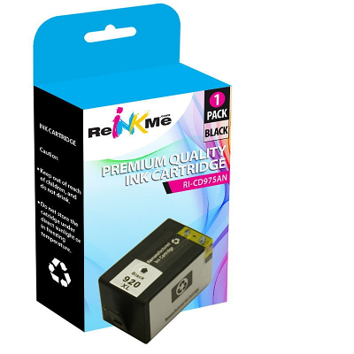 HP 920XL CD975AN Black Compatible Ink Cartridge