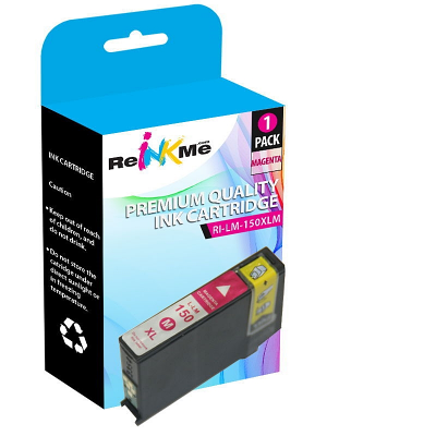 Lexmark 150XL 14N1616 Magenta Compatible Ink Cartridge