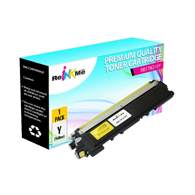 Brother TN-210Y Yellow Compatible Toner Cartridge