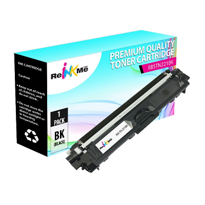 Brother TN-221BK Black Compatible Toner Cartridge