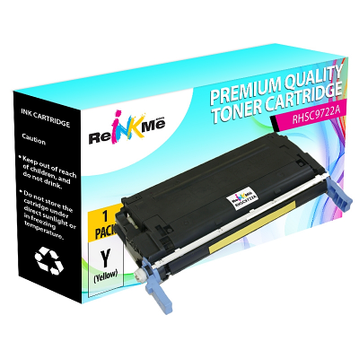 HP C9722A Yellow Compatible Toner Cartridge