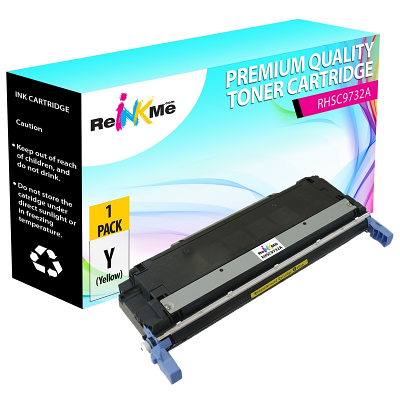 HP C9732A Yellow Compatible Toner Cartridge