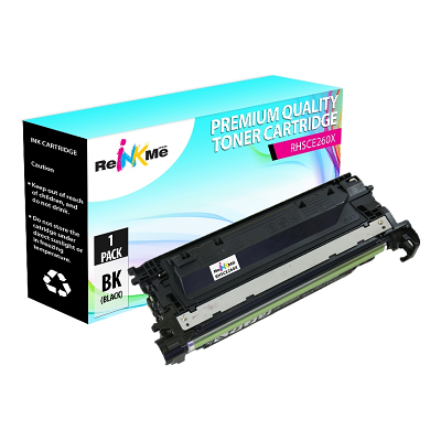 HP CE260X 649X High Yield Black Compatible Toner Cartridge