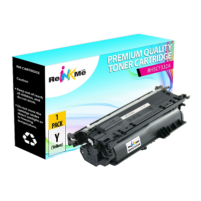 HP CF332A Yellow Compatible Toner Cartridge