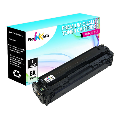 HP CF380A Black Compatible Toner Cartridge