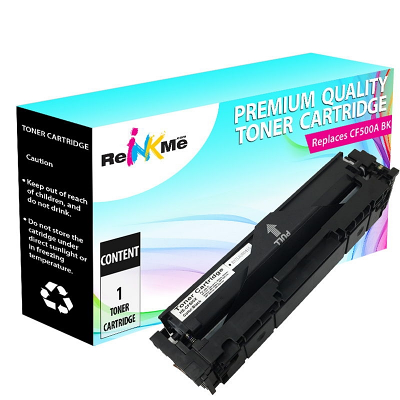 HP CF500A 202A Black Compatible Toner Cartridge