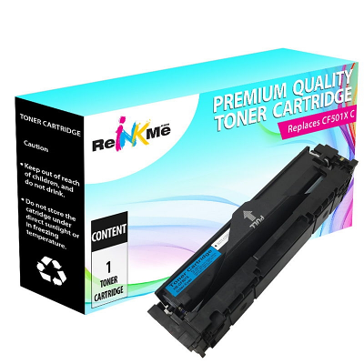 HP CF501X 202X Cyan Compatible Toner Cartridge