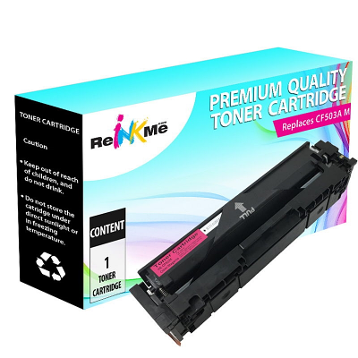 HP CF503A 202A Compatible Magenta Toner Cartridge