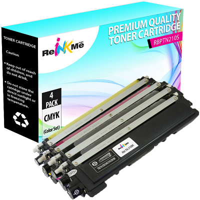 Brother TN-210 C/M/Y/K Compatible Toner Cartridge Set