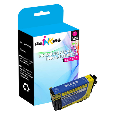 Epson T202XL T202XL420 Yellow Ink Cartridge - Remanufactured