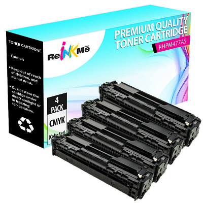 HP 410A Compatible Color Toner Cartridge Set