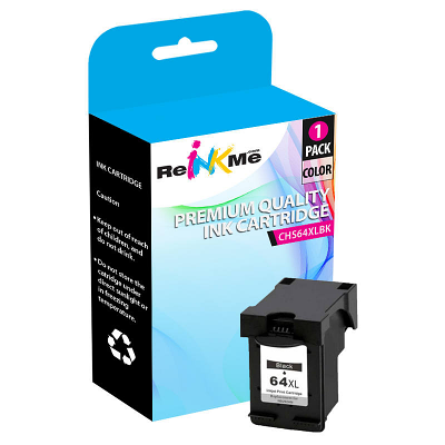 HP N9J92AN 64XL Black High Yield Compatible Ink Cartridge