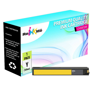 HP L0R92AN 972A Yellow Compatible Ink Cartridge