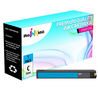 HP L0R86AN 972A Cyan Compatible Ink Cartridge