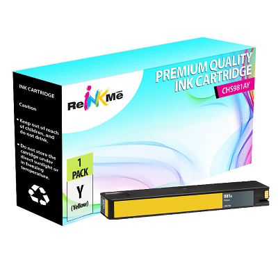 HP J3M70A 981A Yellow Compatible Ink Cartridge