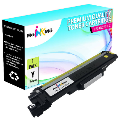 Brother TN-223 Yellow Compatible Toner Cartridge (Chip Included)