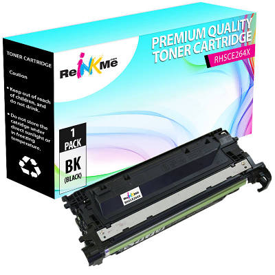 HP CE264X 646X Black Compatible Toner Cartridge