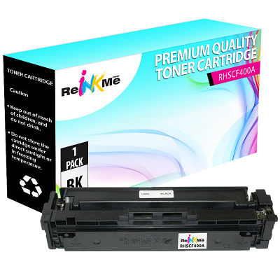 HP CF400A Black Compatible Toner Cartridge