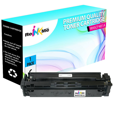 HP CF401A Cyan Compatible Toner Cartridge