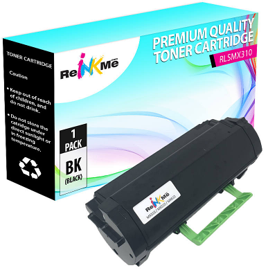 Lexmark 60F1000 601 Black Compatible Toner Cartridge