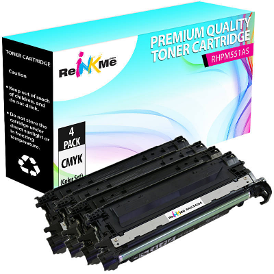 HP 507A Black & Color Compatible Toner Cartridge Set