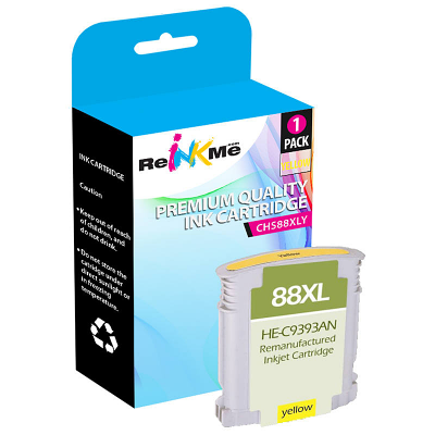 HP C9393AN 88XL Yellow Compatible Ink Cartridge