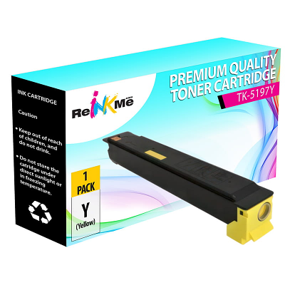 Kyocera TK-5197Y Yellow Compatible Toner Cartridge