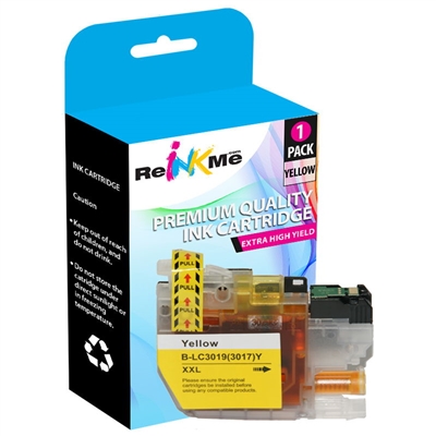 Brother LC3019Y Yellow Super High Yield Compatible Ink Cartridge
