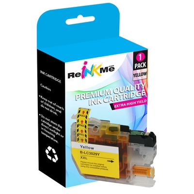 Brother LC3029Y Yellow Super High Yield Compatible Ink Cartridge