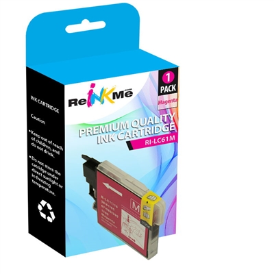 Brother LC61M Magenta Compatible Ink Cartridge