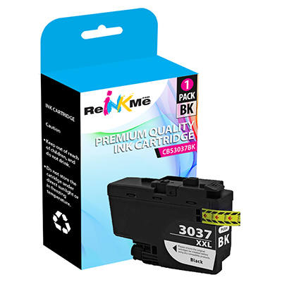 Brother LC3037BK Black Compatible Ink Cartridge