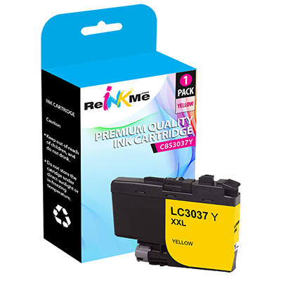 Brother LC3037Y Yellow Compatible Ink Cartridge