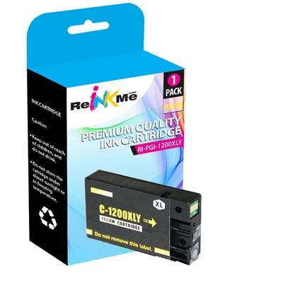 Canon PGI-1200XLY Yellow High Yield Compatible Ink Cartridge