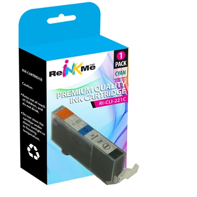 Canon CLI-221C Cyan Compatible Ink Cartridge