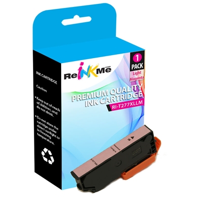 Epson 277XL T277XL620 Light Magenta Ink Cartridge - Remanufactured