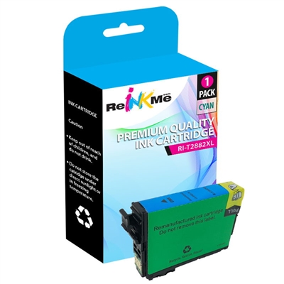 Epson T288XL T288XL220 Cyan Ink Cartridge - Remanufactured