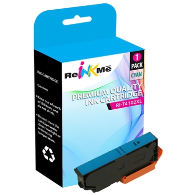 Epson 410XL T410XL220 Cyan Ink Cartridge - Remanufactured