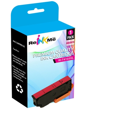 Epson 410XL T410XL320 Magenta Ink Cartridge - Remanufactured