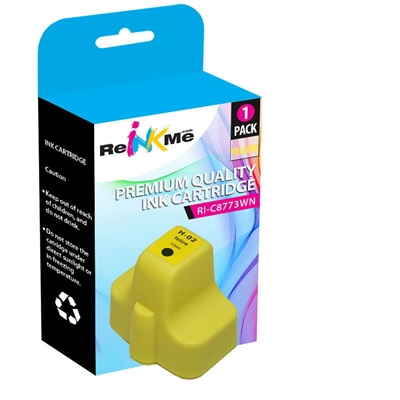 HP 02 C8773WN Yellow Compatible Ink Cartridge